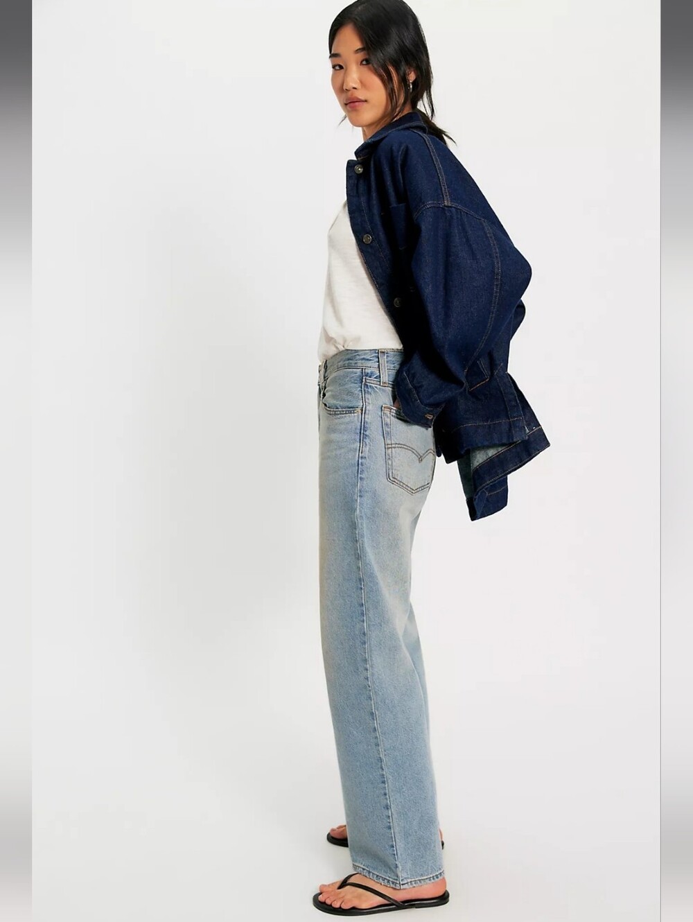 Free People Levi's Loose Boot Jeans - Picture 4 of 5